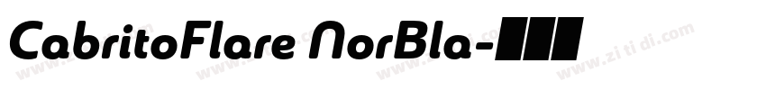 CabritoFlare NorBla字体转换